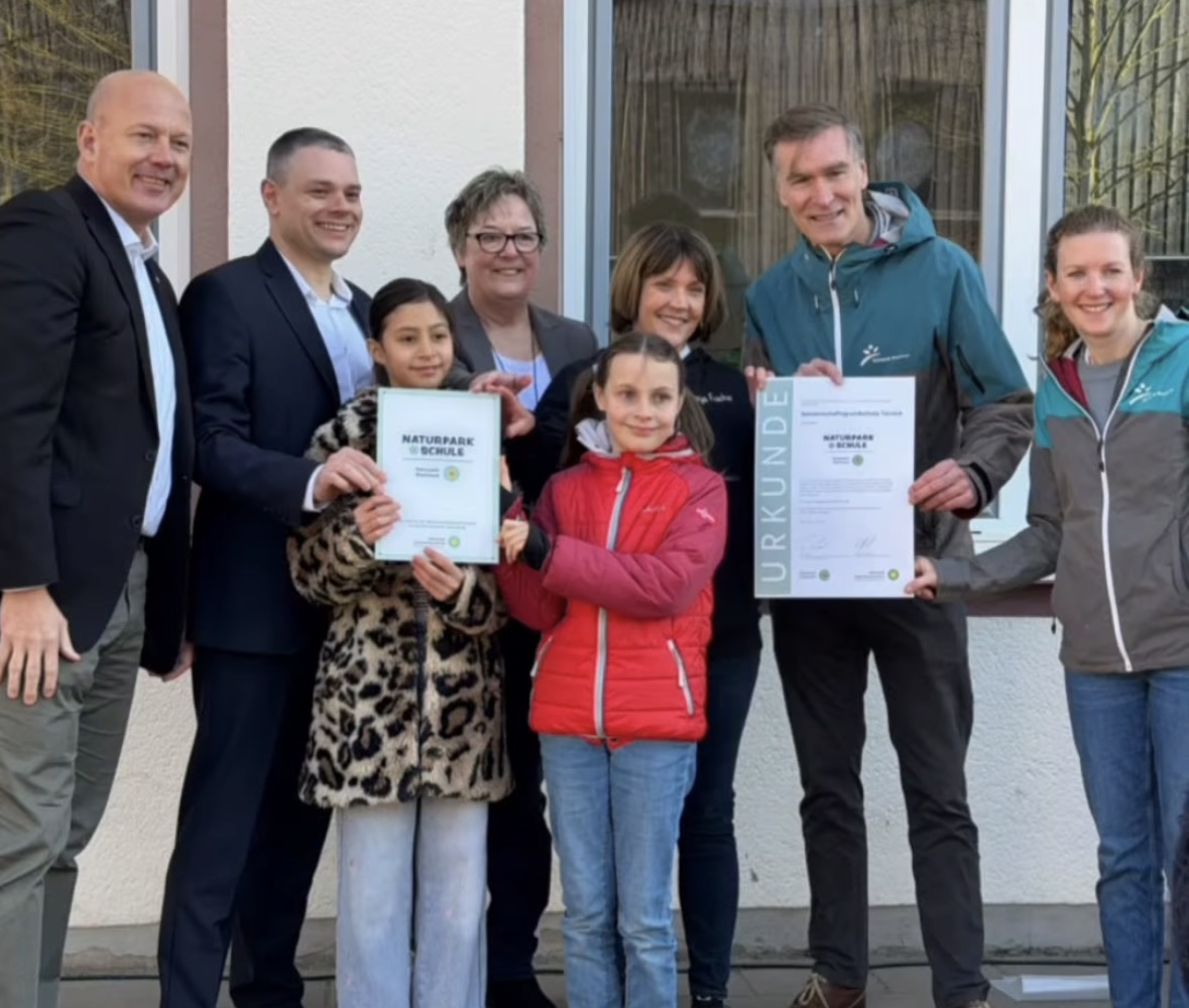 Unsere Feier zur Naturparkschule